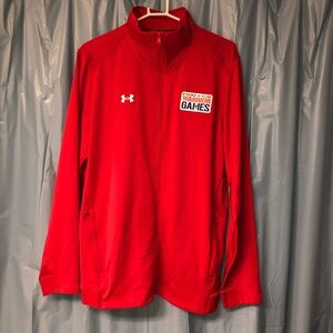 Under Armour Red Mesh Jacket